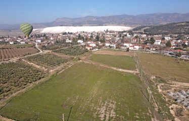 DENİZLİ PAMUKKALE’ DE TURİZM PROJELERİNE UYGUN İMARLI ARSA